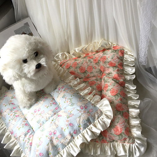 Lace Teddy Lingerie - Pet Mat Dog Lace Soft Plush