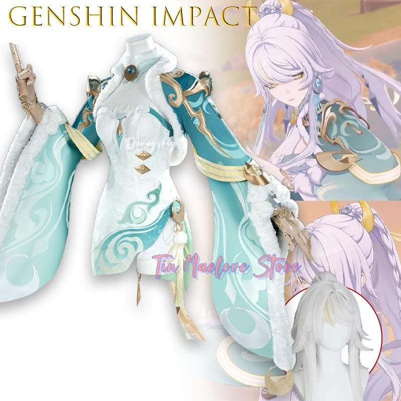 Genshin Impact Adeptus Zibai W - Robe Silk Women のレビューと価格
