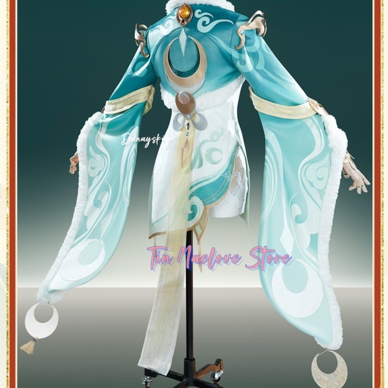 Genshin Impact Adeptus Zibai W - Robe Silk Women のレビューと価格