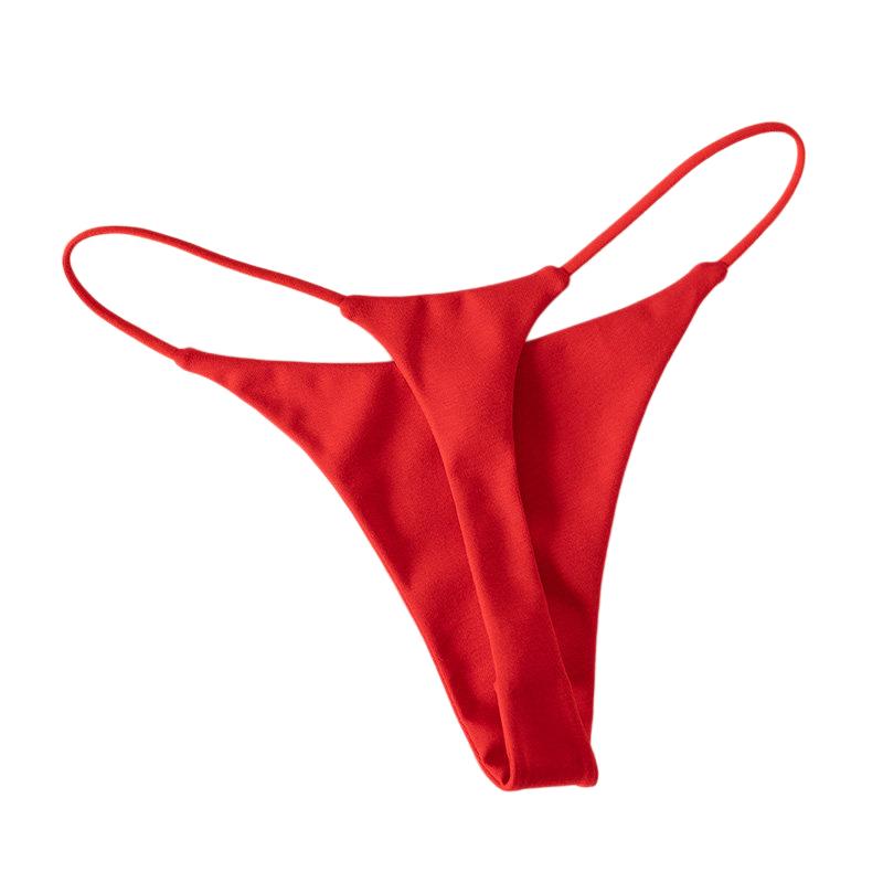 Low Waist Cotton Thong Women P - Thong Bikini Women のレビューと価格