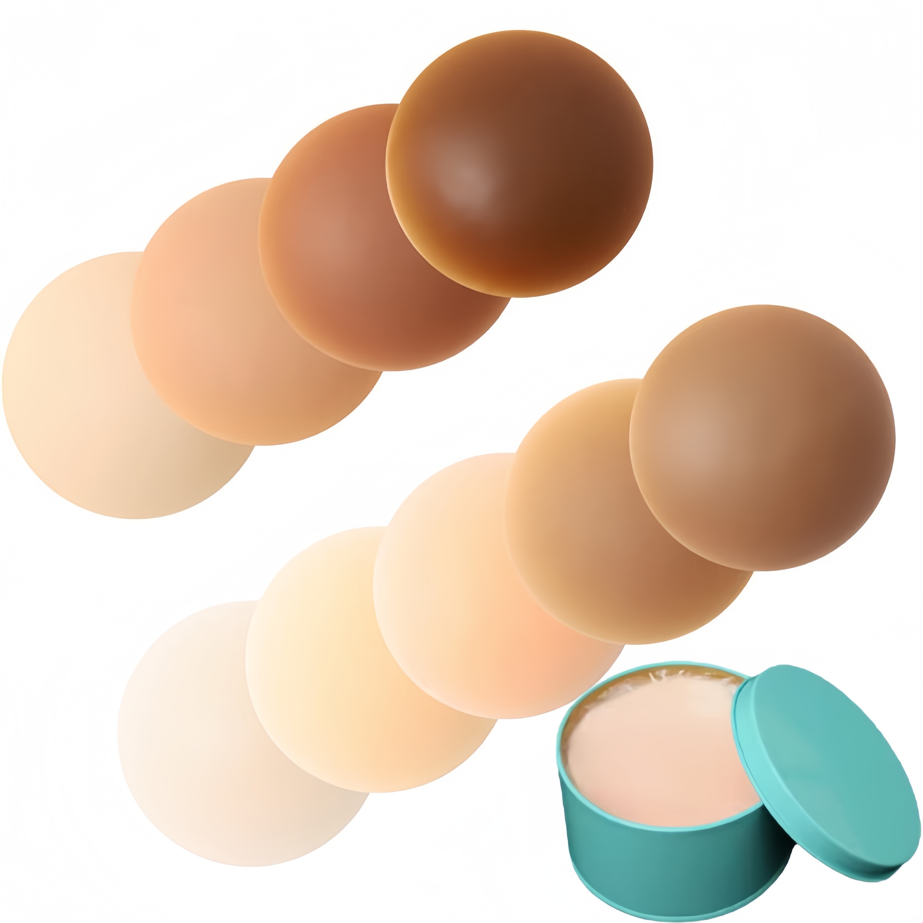 Reusable Silicone Adhesive Nip - Nipple Cover Pasties のレビューと価格