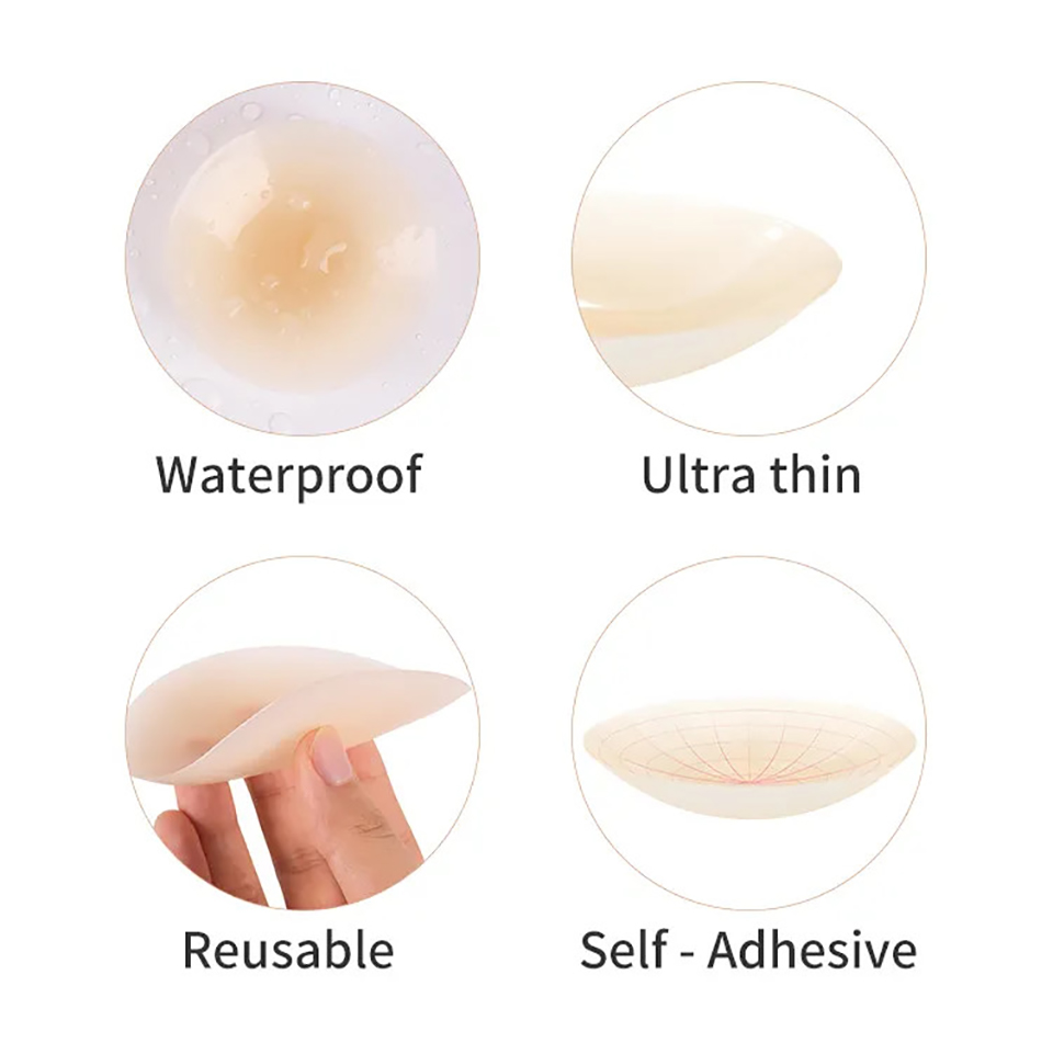 Reusable Silicone Adhesive Nip - Nipple Cover Pasties のレビューと価格