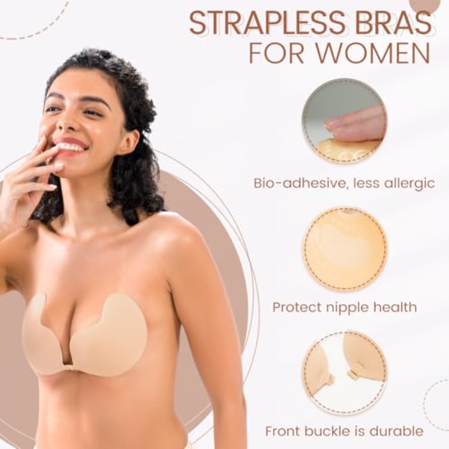 Sticky Bra Backless Adhesive S - Silicone Bra Adhesive のレビューと価格