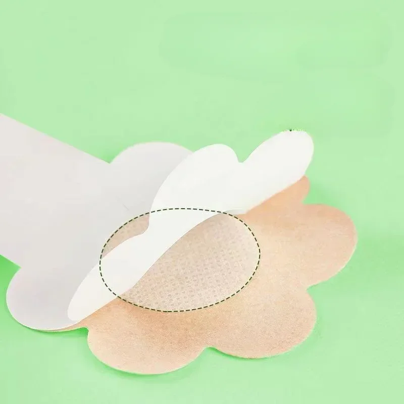 10pcs Women's Invisible Breast - Nipple Cover Pasties のレビューと価格