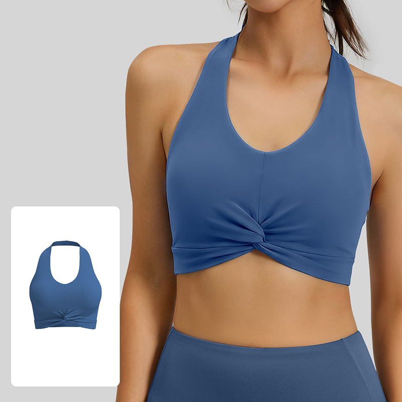 New Women Halter Neck Sports B - Push Up Bra Padded のレビューと価格