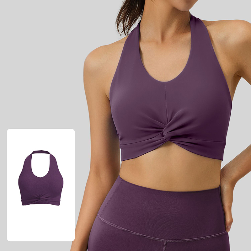 New Women Halter Neck Sports B - Push Up Bra Padded のレビューと価格