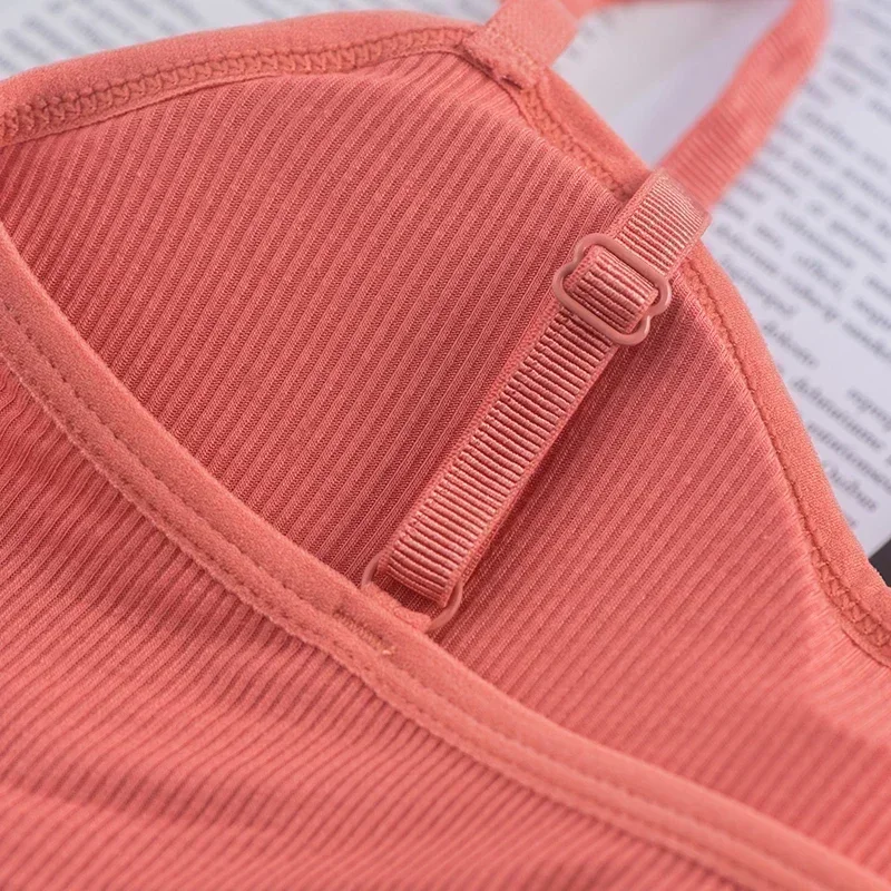 Bralette Wireless Ribbed Crop  - Bralette Wireless Soft のレビューと価格
