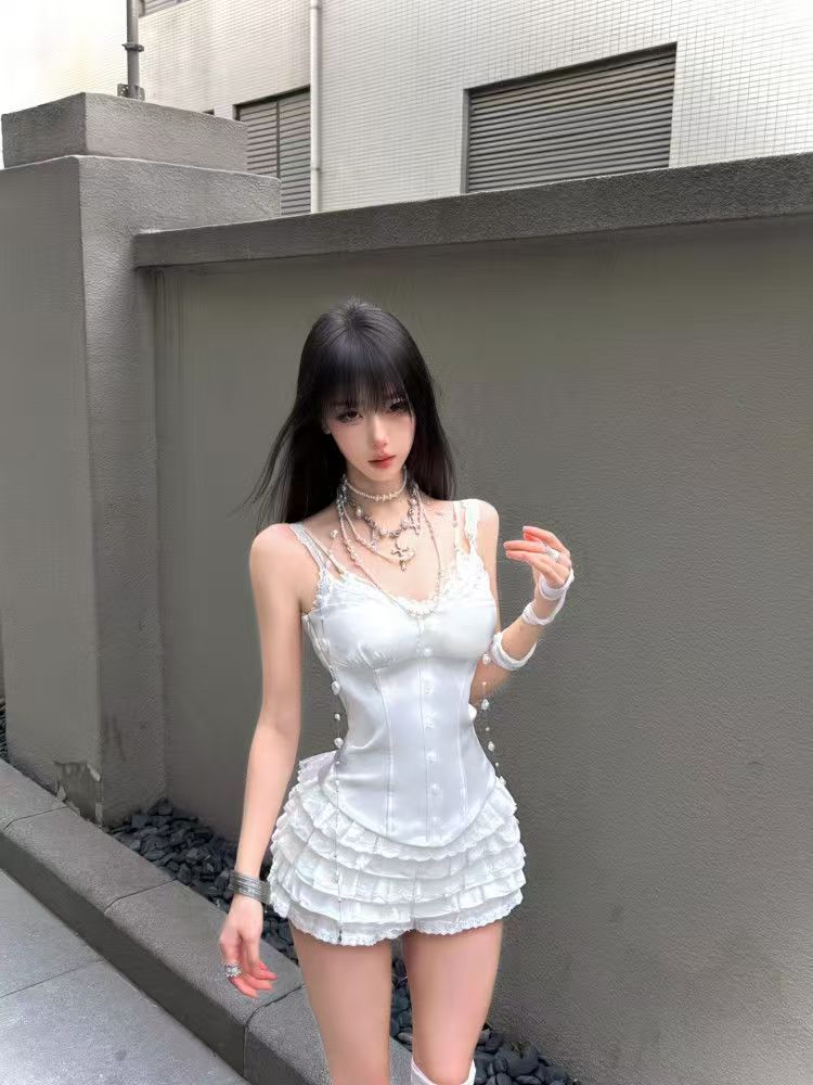 Coquette Lace Corset 2 Piece S - Cami Top Lace のレビューと価格