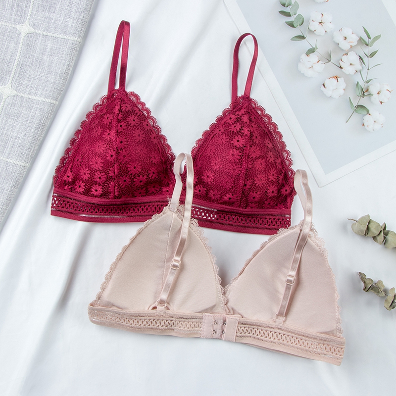 Sexy Floral Lace Bra Top For W - Push Up Bra Padded のレビューと価格