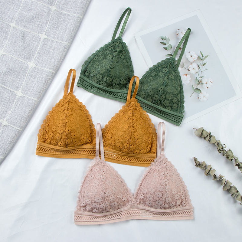 Sexy Floral Lace Bra Top For W - Push Up Bra Padded のレビューと価格