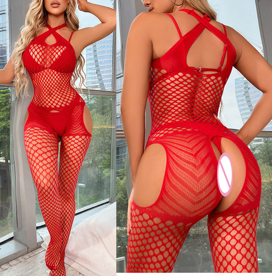 Christma Sexy crochet Fishnet  - Bodystocking Fishnet のレビューと価格