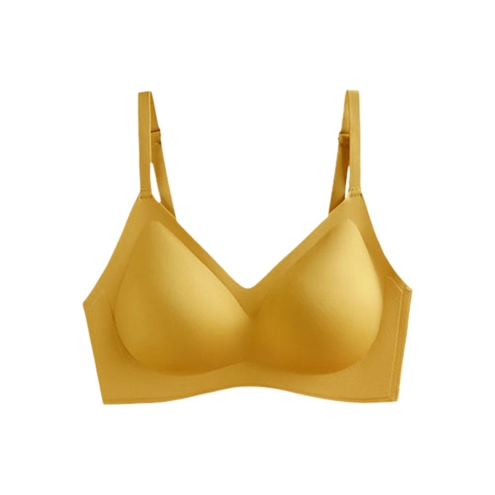 Push Up Wireless Bra Gathered  - Bralette Wireless Soft のレビューと価格