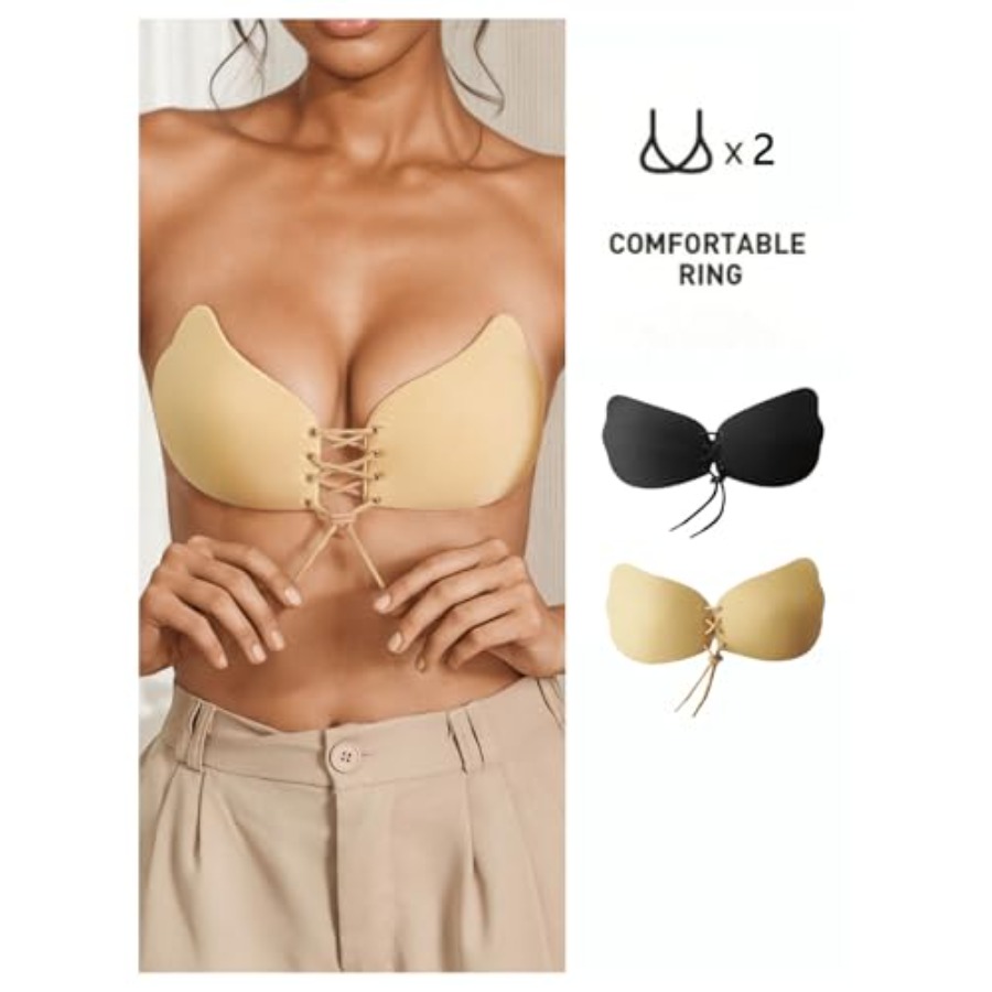 SHENHE Women's 2 Pack Front Cl - Silicone Bra Adhesive のレビューと価格