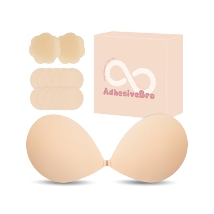 Sticky Bra Push Up Strapless A - Silicone Bra Adhesive のレビューと価格