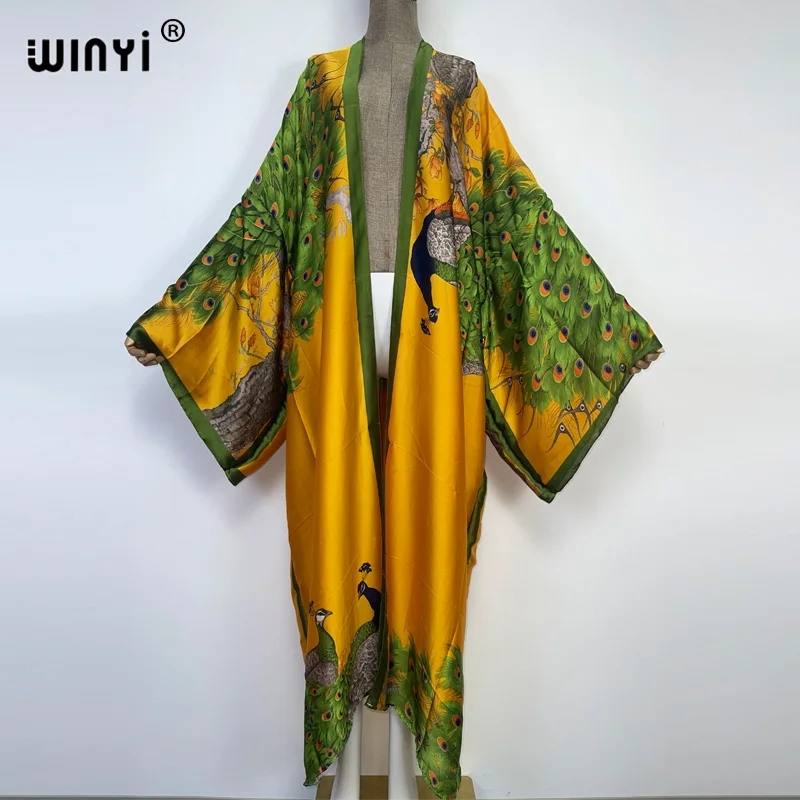 WINYI 2026 Summer Women Cardig - Robe Silk Women のレビューと価格